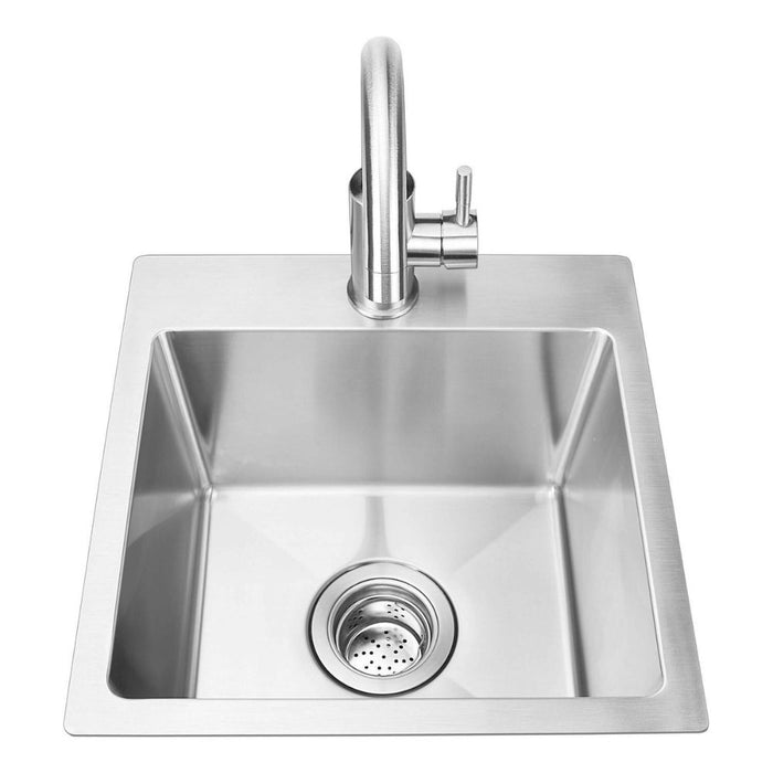 Bull 12515 18-Inch Stainless Steel Sink & Faucet All In one Kit | Buy at GW STORE