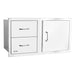 Bull 25890 30-Inch Stainless Steel Access Door & Double Drawer Combo W/ Reveal | Buy at GW STORE