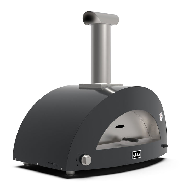 Alfa Moderno Anthracite Grey 3 Pizze Gas Pizza Oven | GW STORE