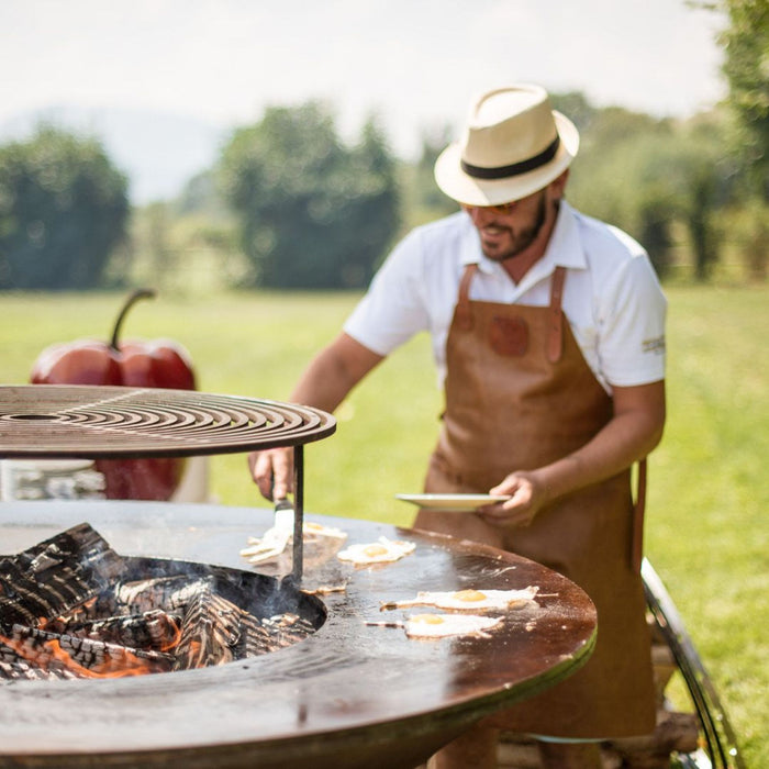 OFYR O-XL XL Corten Steel 150 Freestanding Open Fire Grill