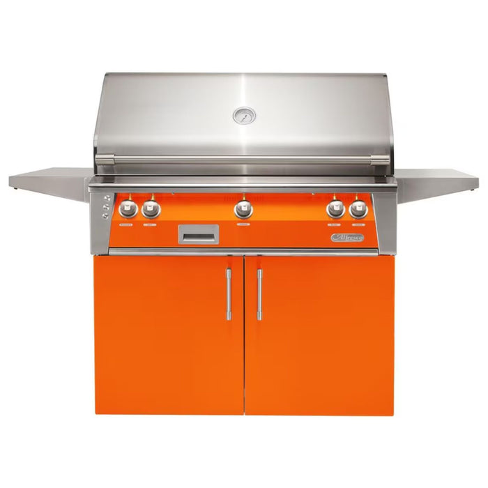 Alfresco 42-Inch Stainless Steel Freestanding Gas Grill w/ Sear Zone & Rotisserie