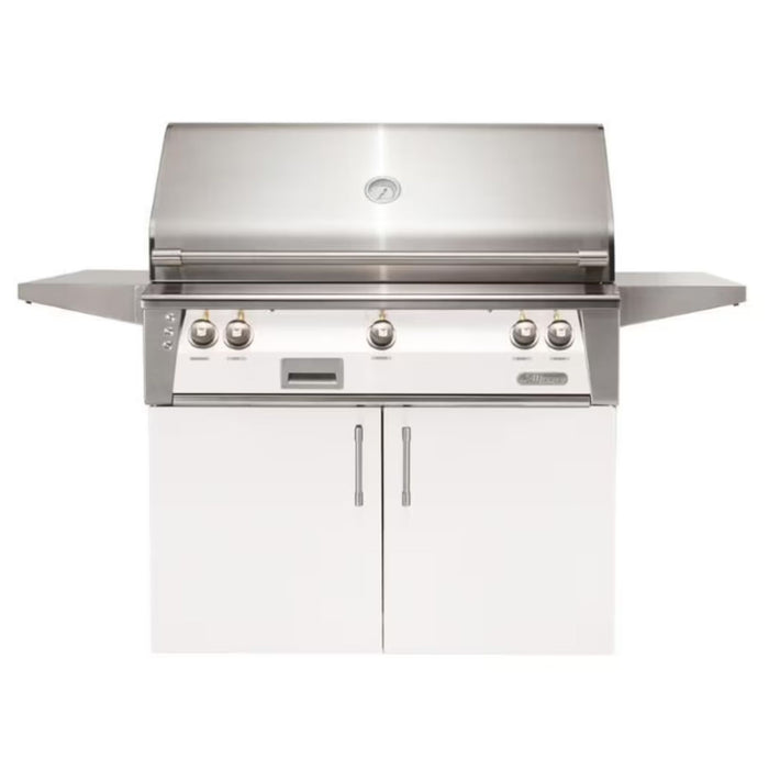 Alfresco 42-Inch Stainless Steel Freestanding Gas Grill w/ Sear Zone & Rotisserie