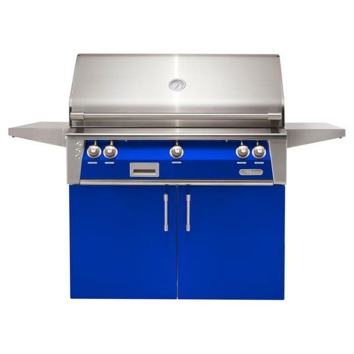 Alfresco 42-Inch Stainless Steel Freestanding Gas Grill w/ Sear Zone & Rotisserie