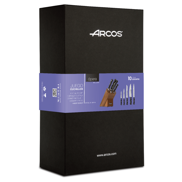 Arcos Opera Series 5pcs. Block Knife Set