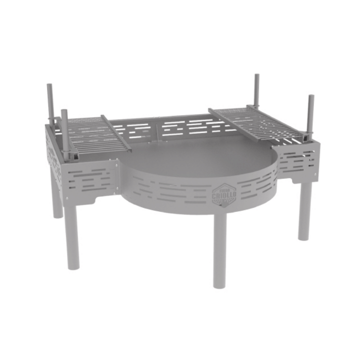 Fuego Criollo BAE1 Stainless Steel Firepit with Grill