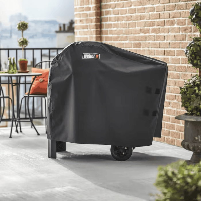Weber Premium Grill Cover - Pulse with cart