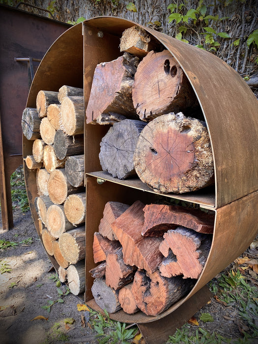 Circular firewood storage GW Pro