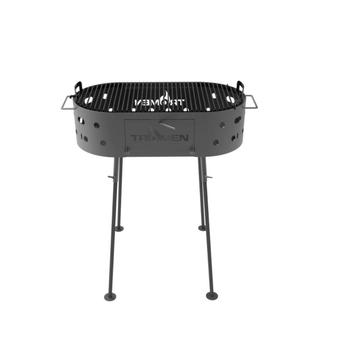 Tromen Duomo Oval Freestanding Argentine Charcoal Grill