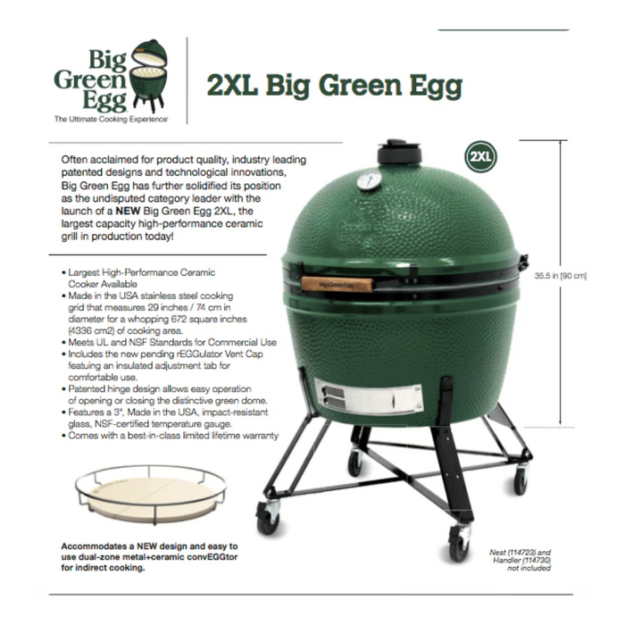 Big Green Egg 2XL Charcoal Grill