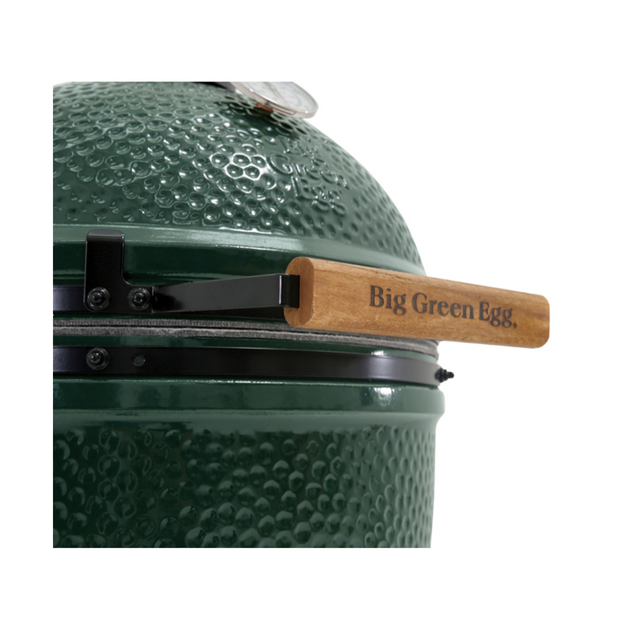 Big Green Egg Large Charcoal Grill in Modular Nest with Expansion & 3 Acacia Inserts Package