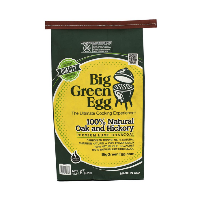 Big Green Egg 100% Natural Oak & Hickory Lump Charcoal
