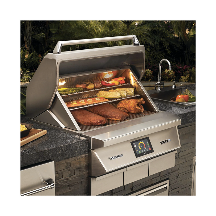 Twin Eagles 36" Pellet Built-In Grill and Smoker with Rotisserie