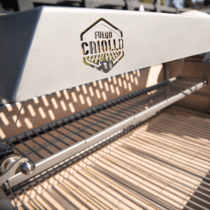 Fuego Criollo Professional Grill (3 Sections) Freestanding Argentine Charcoal Grill