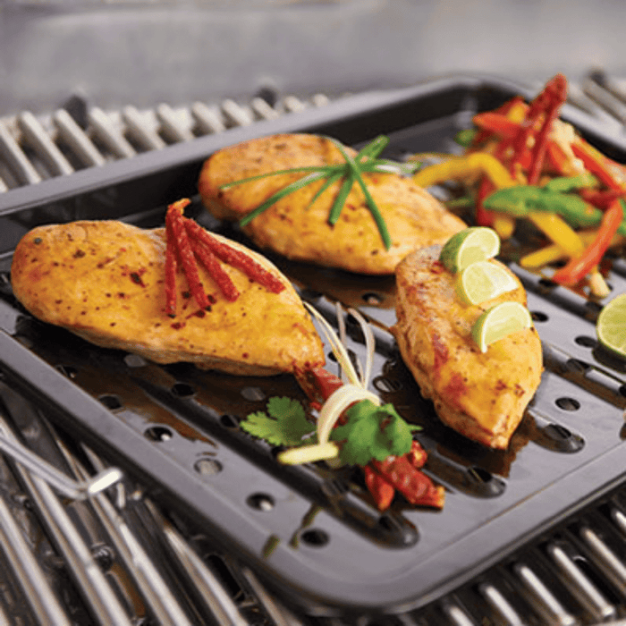 GrillPro Porcelain-Coated Grill Topper
