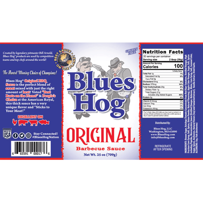 Blues Hog BH70110 Original BBQ Sauce