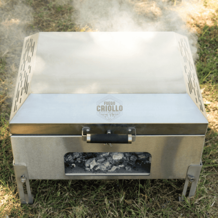 Fuego Criollo Mini Camping Grill Portable Argentine Charcoal Grill