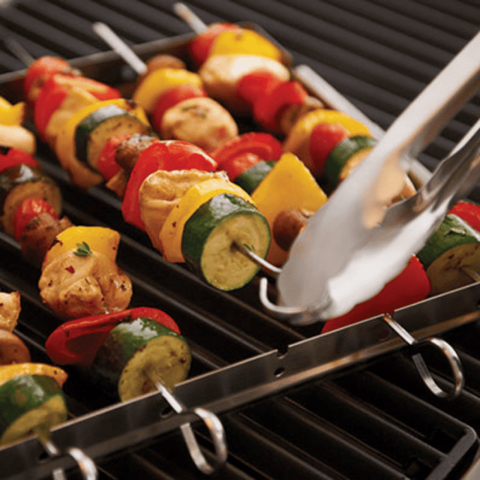 GrillPro 41338 Stainless Steel Shish Kebab Set